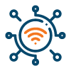 Clipart of a Wifi Network
